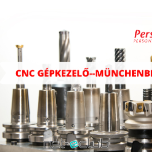 CNC maró gépkezelő/gépbeállító -- Németország