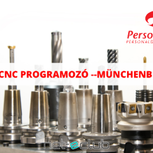 CNC maró gépkezelő/programozó -- Németország
